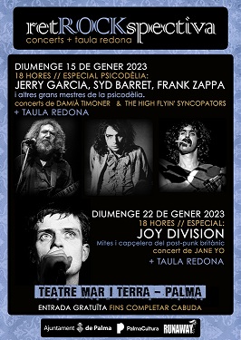 Retrorock Festival op Mallorca over Joe Division