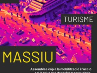 Protest tegen massatoerisme op Mallorca
