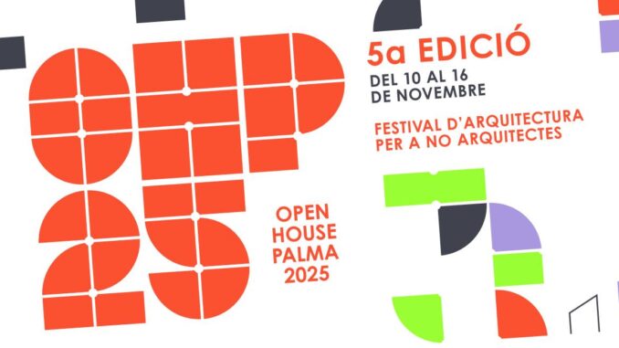 Logo 5e editie Open House Palma 2025
