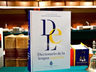 Diccionario de la lengua española van de Real Academia Española in de bibliotheek