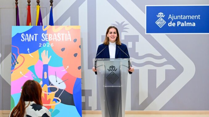 Presentatie van het programma voor Sant Sebastià 2026 door de gemeente Palma