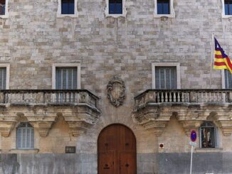 Historisch gebouw Can Berga in Palma de Mallorca waar rechtbankzaken worden behandeld