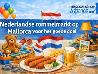 Nederlandse rommelmarkt op Mallorca voor het goede doel van Aspanob bij Llucmajor