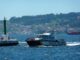 Patrouilleboot van de Spaanse Guardia Civil op zee tijdens een maritieme controleoperatie.